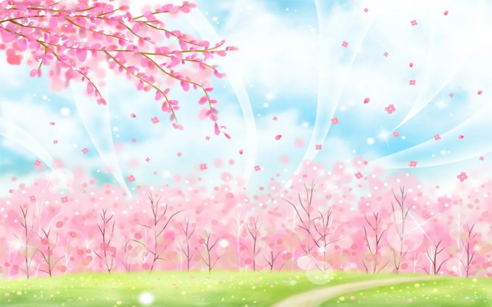 

Curtains for bedroom Hot 2016 Customized 3D curtains Pink scenery Home Decoration