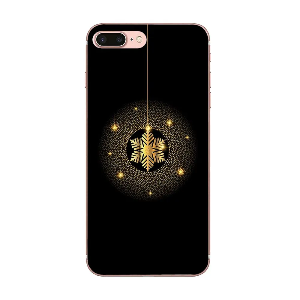 Рождественский снежинка олень на новый год для Huawei P7 Honor 4C 5A 5C 5X 6 6C 6A 6X 7 7X 8 9 V8 V10 Y3II