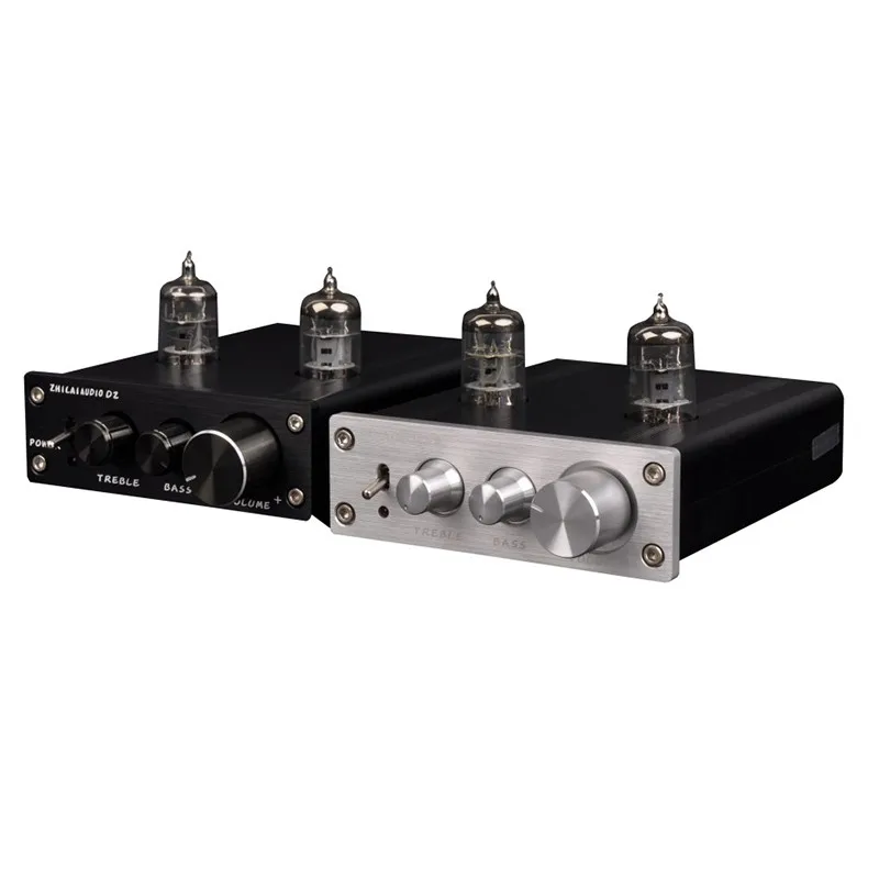 ZHILAI D2 HIFI Цифровой Аудио Предусилитель 6J1 Клапан Лампового усилителя