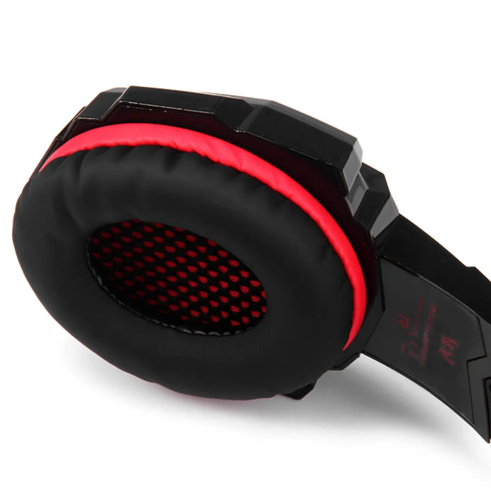 KOTION EACH G9000 Gaming Headphone 7.1 Surround USB Vibration Game Headset Headband with Mic LED Light for PC Gamer | Электроника
