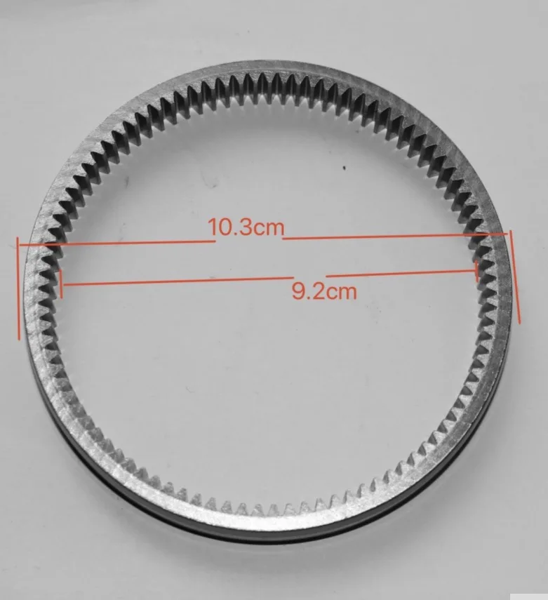 

Diameter:10.3cm . 93Teeths High-speed Electric Vehicle Motor Gear Ring