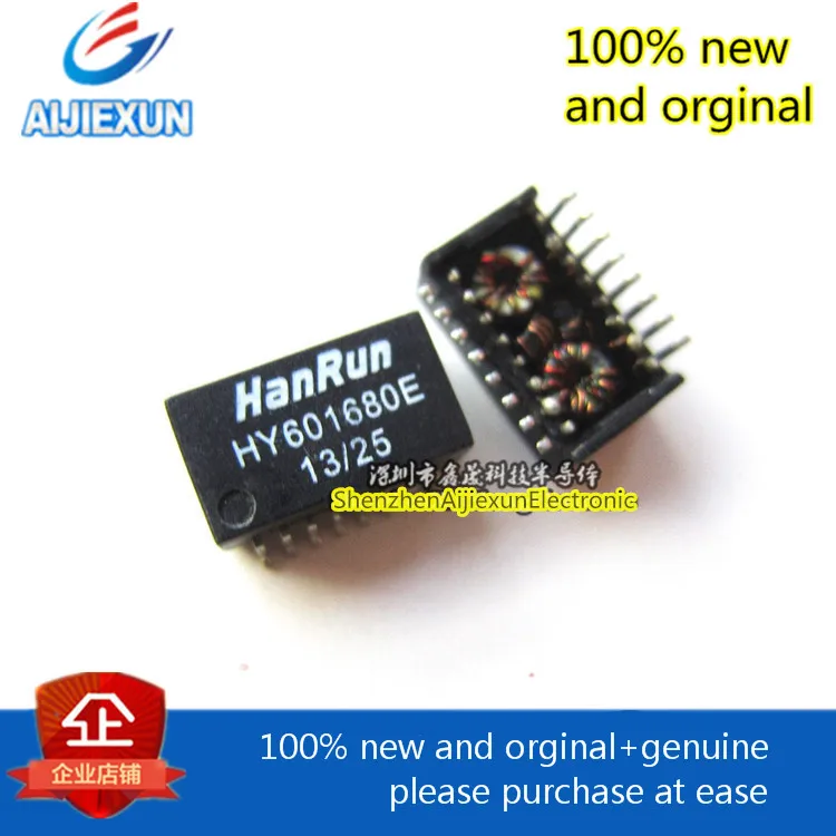

10 шт. 100% новый и оригинальный HY601680E HanRun SOP16 HY601680 сетевой трансформатор в наличии