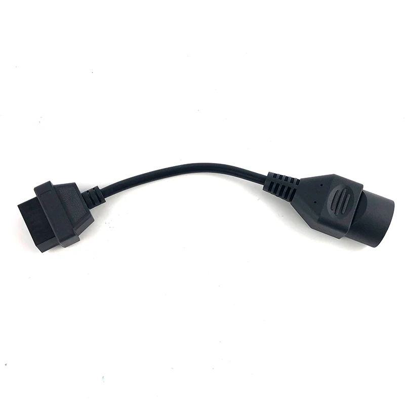 Для MAZDA 17 Pin 17Pin штекер для OBD OBD2 OBDII DLC 16 Pin 16Pin Женский адаптер автомобильного диагностического инструмента конвертер Кабель