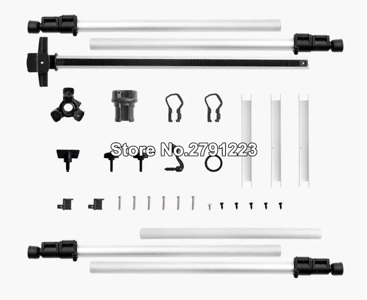 Цветная мольберт из алюминиевого сплава Складная покрасочная станковая рамка