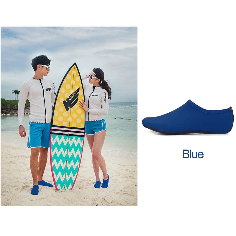 Мужская и Женская водонепроницаемая обувь для плавания однотонные летние