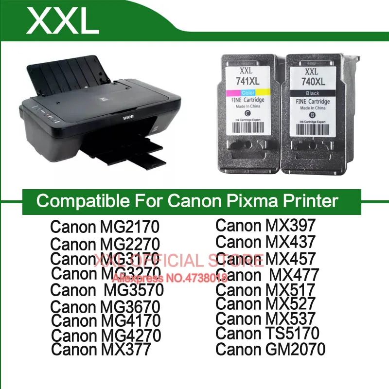 Чернильный картридж для Canon TS5170 GM2070 чернильный принтера canon Pixma TS 5170 GM 2070