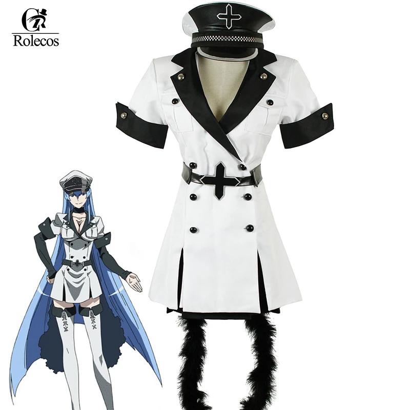 

ROLECOS Japanese Anime Akame ga KILL Esdese Esdeath Cosplay Costume Esdese Akame ga KILL Cosplay Costume