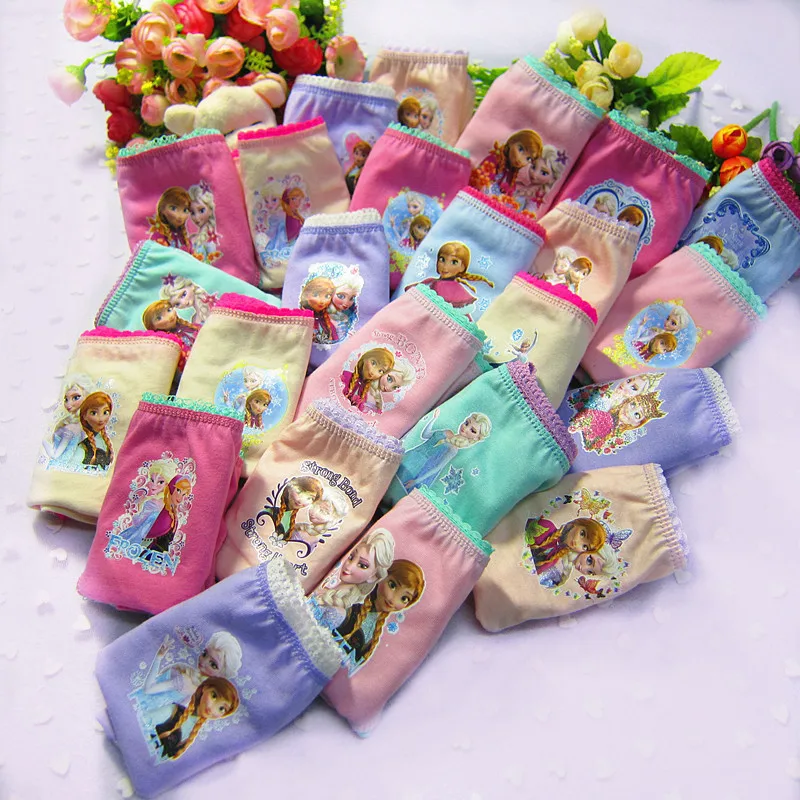 5 шт./лот трусы для девочек нижнее белье 3 12 лет TNN0003|briefs girls|kids underwearunderwear kids |