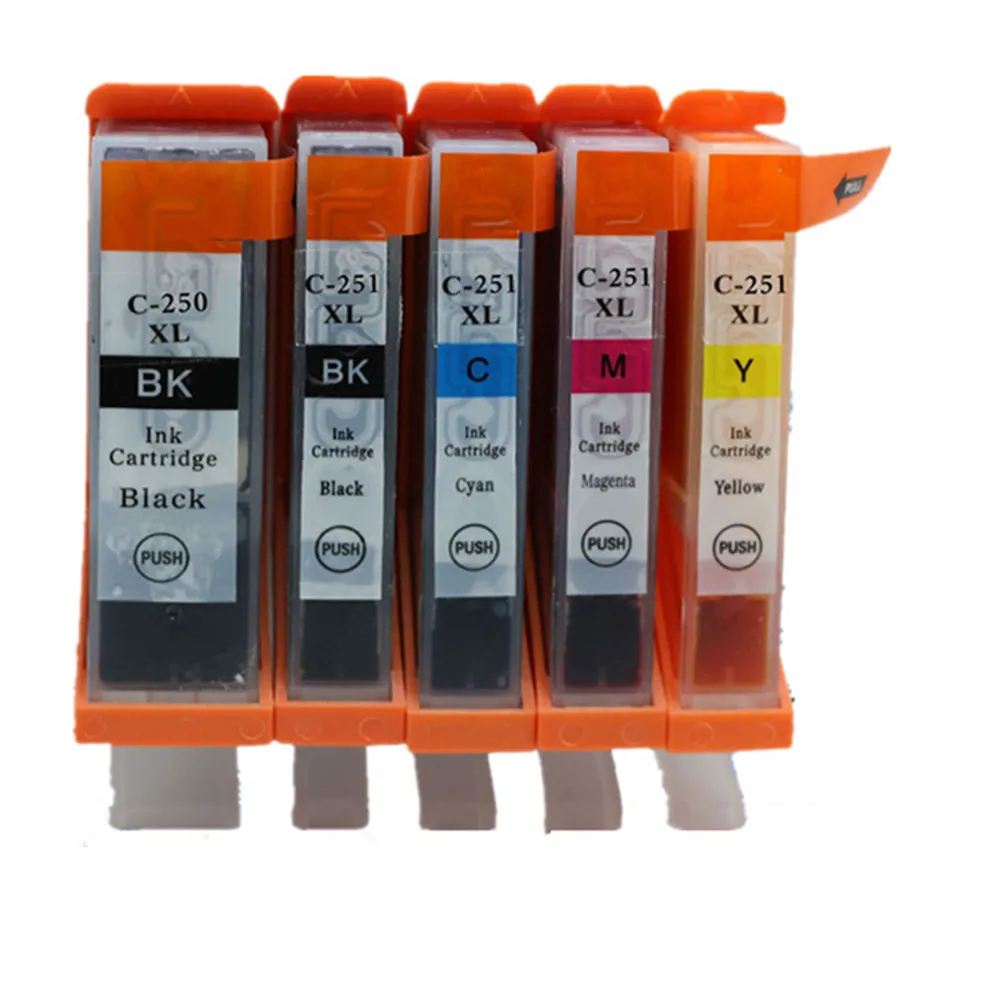 Сменные картриджи Pixma MG5420/MG5422/MG5520/MG5522 с цветными чернилами на выбор в виде