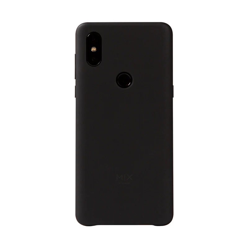 Xiao mi x 3 Чехол 6,3" Защита встроенный матовый чехол для Xiao mi X 3 Чехол mi x3 ультратонкий толщина 0,8 мм - Цвет: Black
