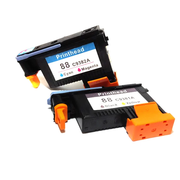 Печатающая головка C9381A C9382A для принтера 88 Officejet Pro K550 K550dtn K550dtwn K5400dn K8600 L7580 L7590 2