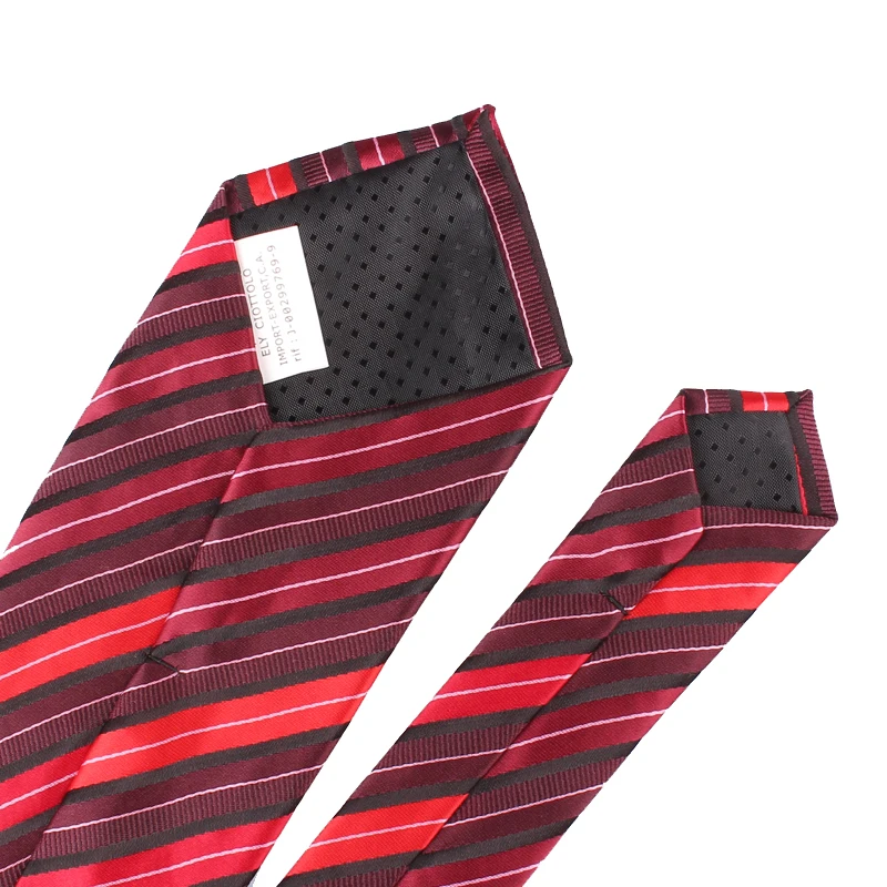 Новые шелковые галстуки в полоску для мужчин классические жаккардовые жениха