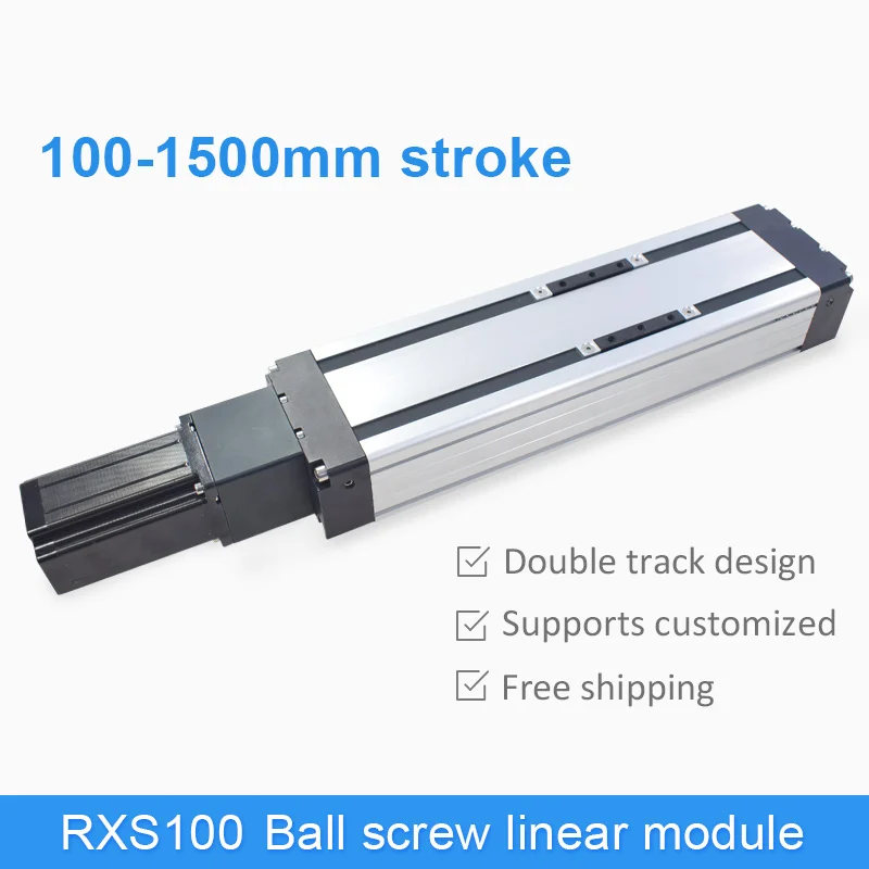 RXS 100 SFU1610 ШВП ~ 1500 мм ЧПУ Линейное движение направляющая модуля слайд настольная