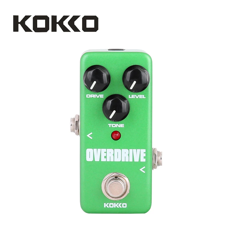 KOKKO KO2/KA4/KC6/KH8 Overdrive/AMP Simulator/Chorus/с высоким коэффициентом усиления электрогитары педали эффектов Гитарные части и аксессуары