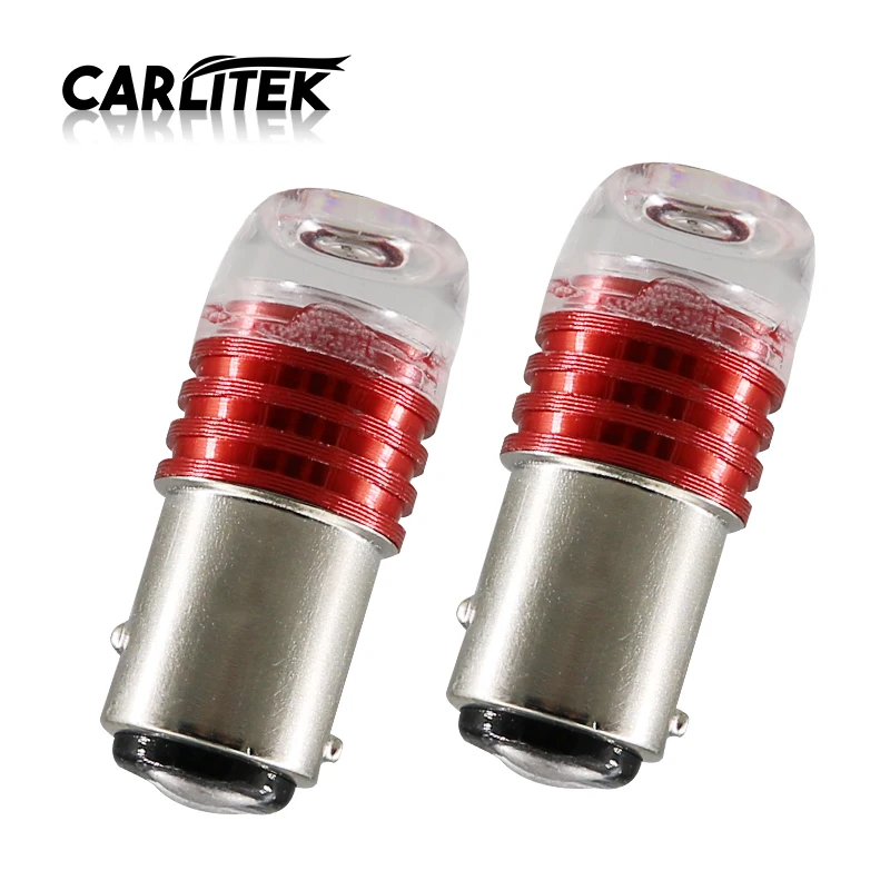 CARLitek 2 шт. Strobe Flash светильник 1157 BA15D светодиодный 12V тормоза резервного копирования