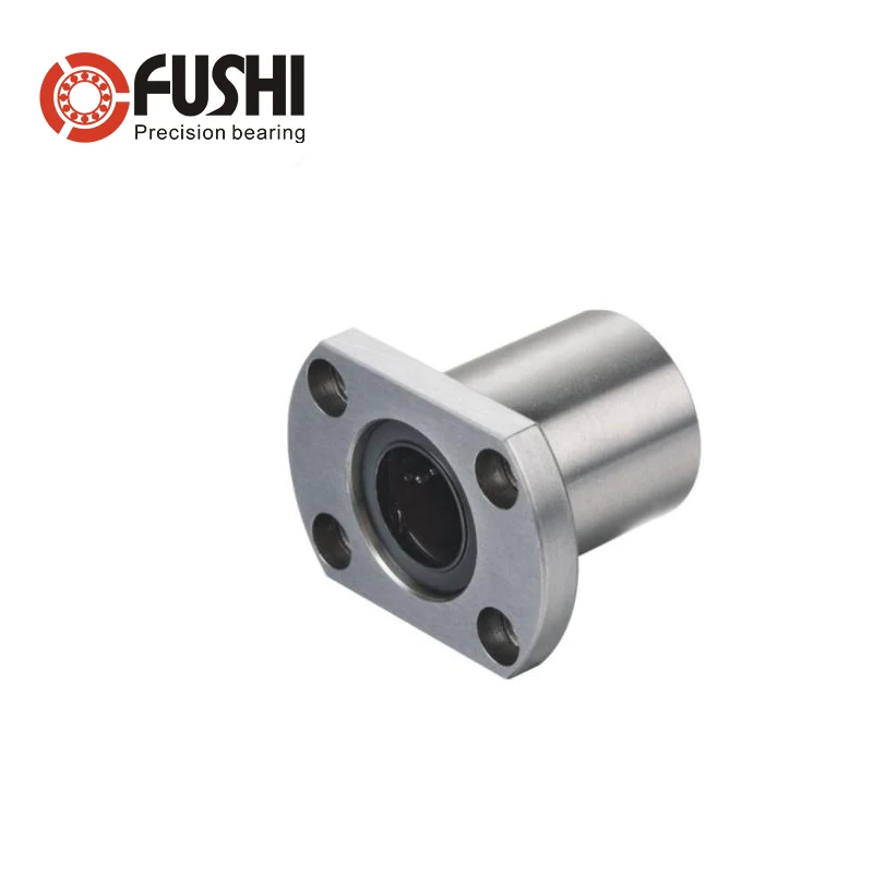 LMH16UU Two Side Cut Linear Bearing 16*28*37 mm ( 2 Pcs )  LMH 16UU Oval Flange Mounted Linear Bearing LMH16UU