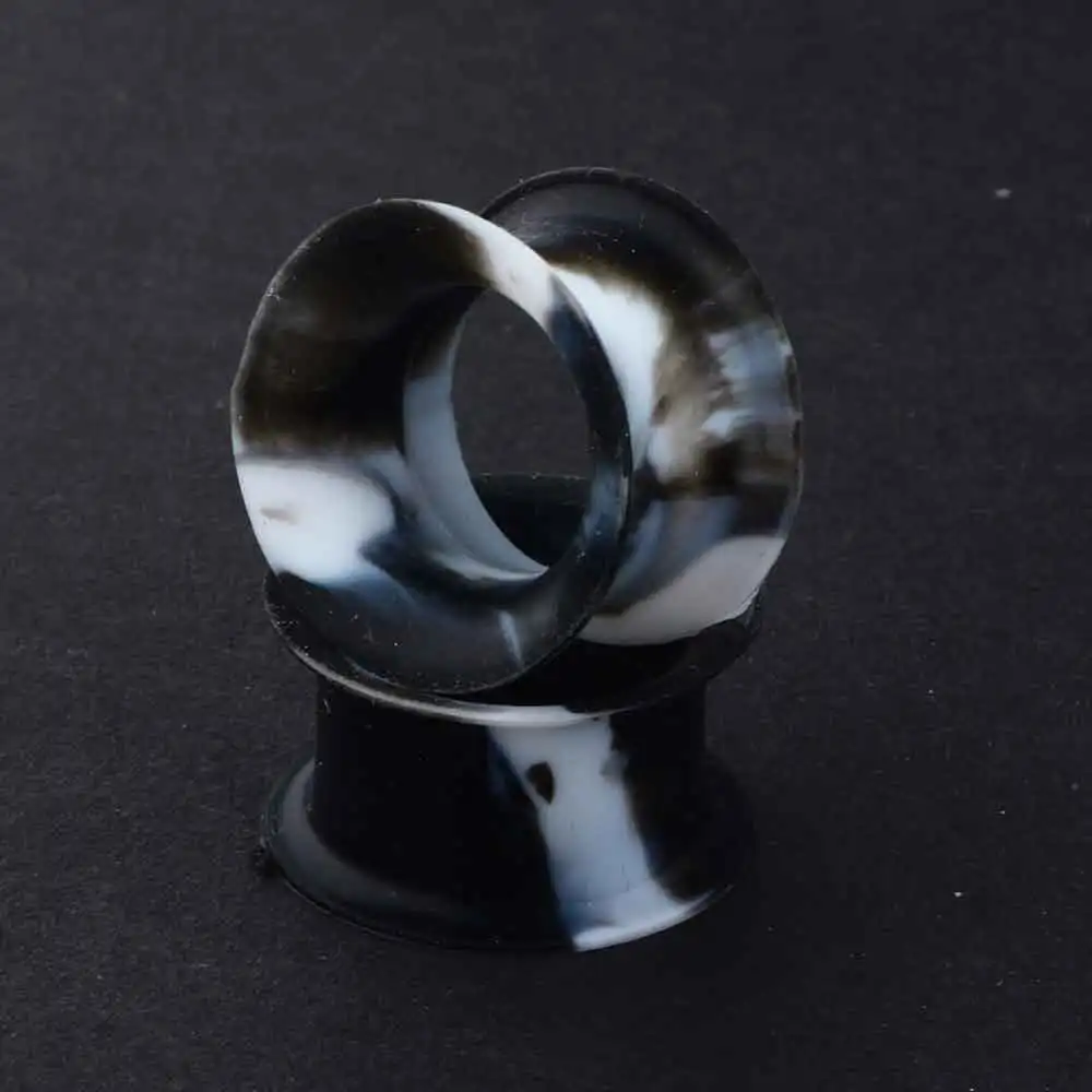 1 шт. силиконовые гибкие тонкие серьги junloupy пробки для туннелей в форме плоти