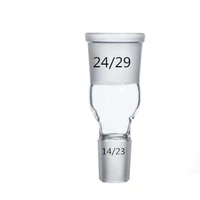 glass enlarging adapter from 1423 to 2429lab chemistry glassware
