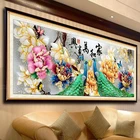 DIY 5D алмазная Вышивка Цветы магнолии круглая алмазная живопись наборы для вышивки крестом Алмазная мозаика, стразы украшение дома