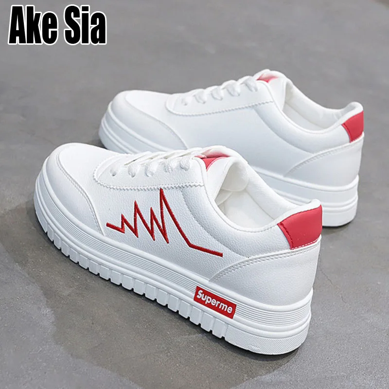 Ake Sia/простая Базовая модная женская обувь повседневная на шнурках Zapatos