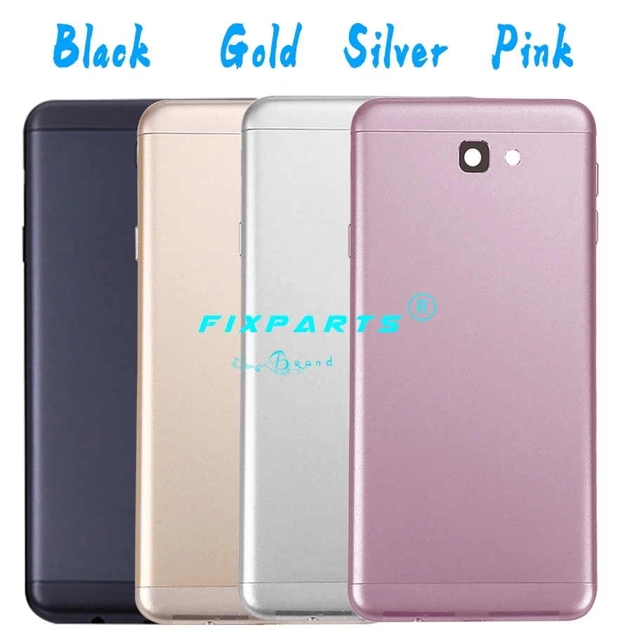 Для SAMSUNG Galaxy J7 Prime Задняя крышка батареи G610 задняя корпуса Замена для Samsung 2 G611