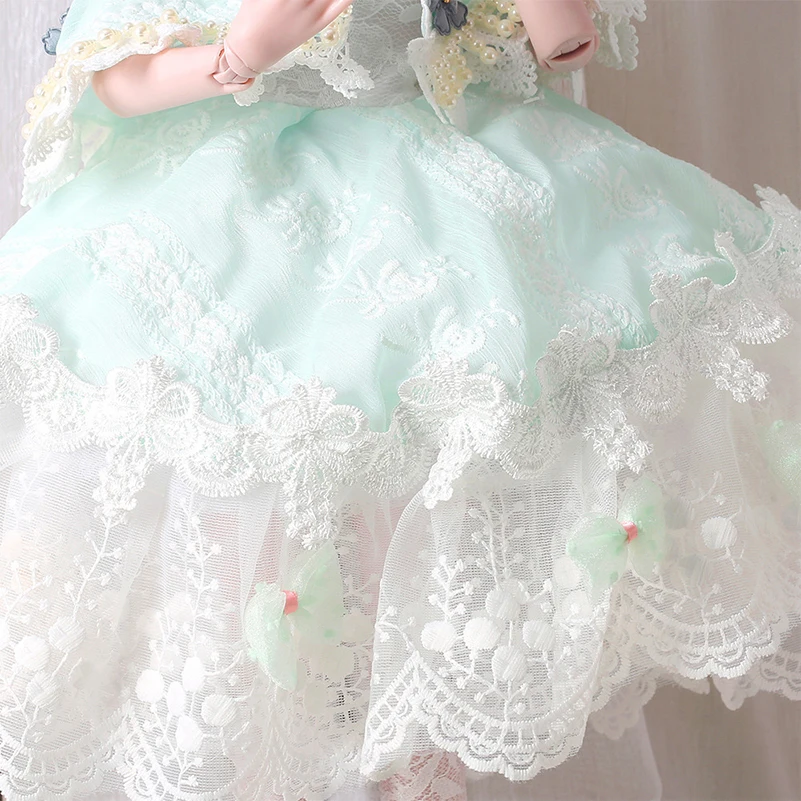 New Fantasy Clothes for 60cm BJD Dolls Accessories Formal Dress Party Gown Skirt Suit for Doll Clothes Toys for Girls Gift