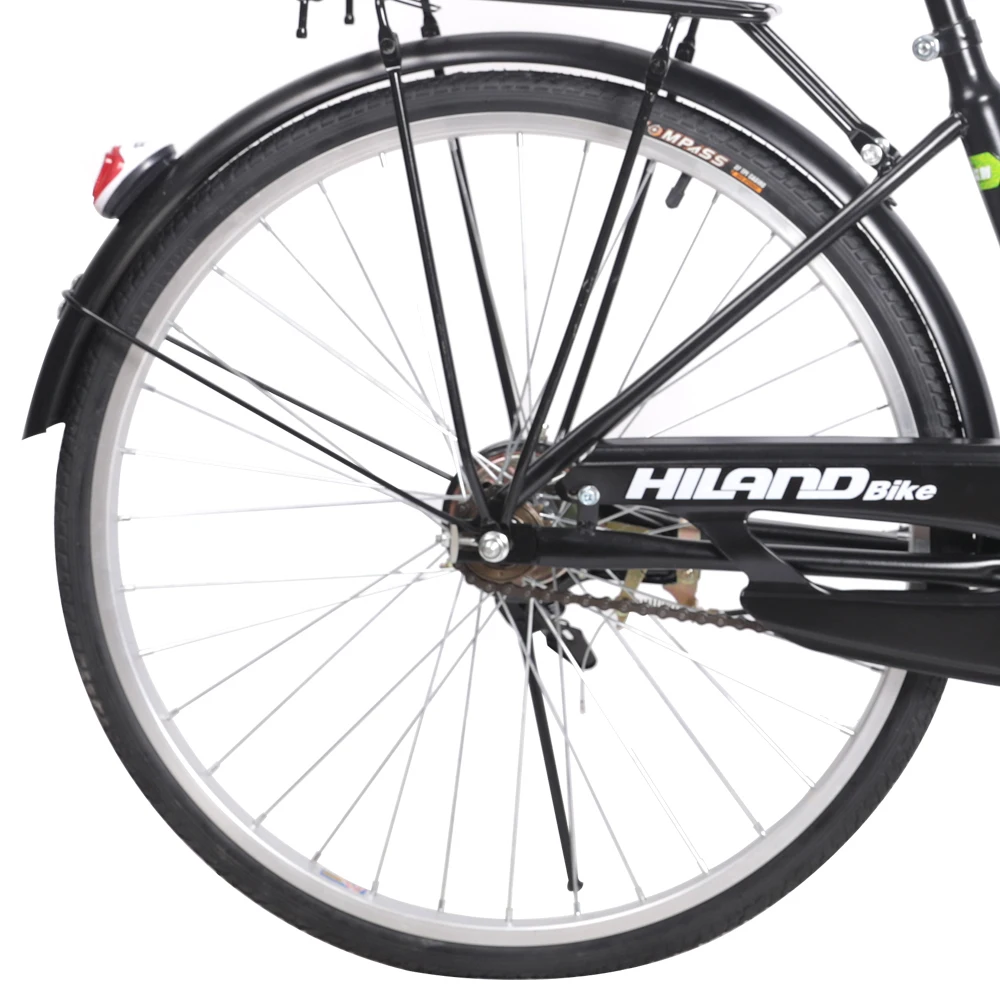 Hiland женский велосипед для взрослых Ретро городской студенческий Барабанный