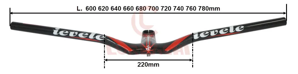 LURHACHI GMHB01 ласточкиеобразный углеродный руль MTB для велосипедов из углеродного
