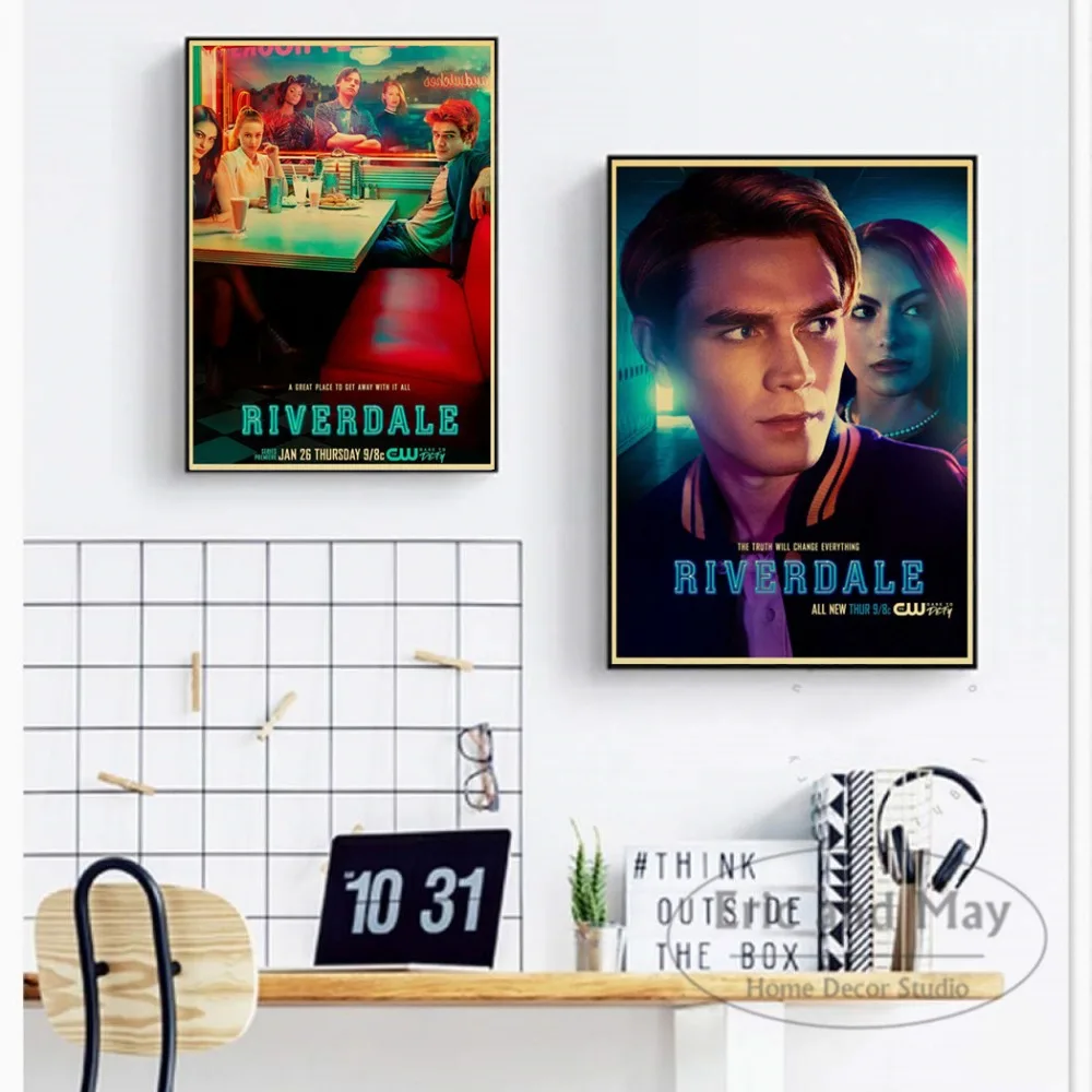 

Riverdale TV Play Bar Scenes Art Wall Pictures Posters Prints Canvas Art Unframed Paintings Decoration Modern Home Decor Cuadros