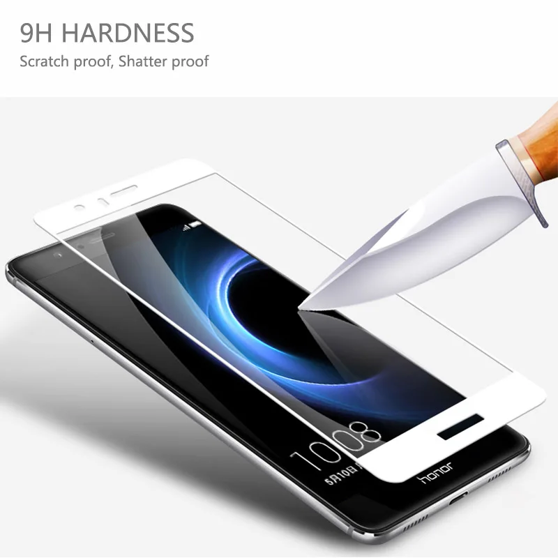 Закаленное стекло для huawei Honor View 10 защитная пленка на весь экран V10 с полным