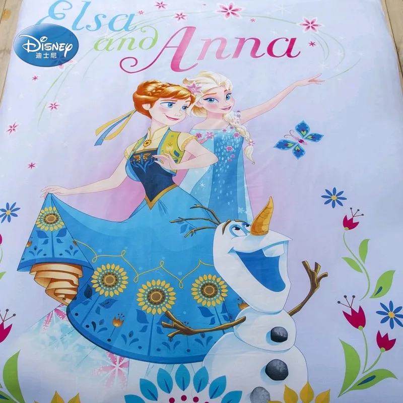 Комплект постельного белья Эльза и Анна из 100% хлопка 3/4 шт.|duvet cover set|bedding setcover set |
