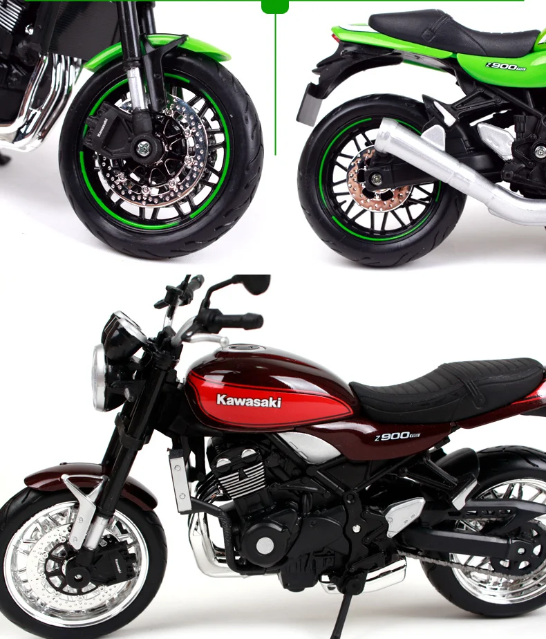 Maisto 1:12 Kawasaki Z900 RS красное вино черный мотоцикл велосипед Модель Новое поступление 18990