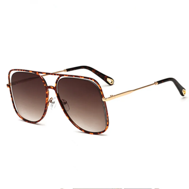 HBK унисекс Пилот солнцезащитные очки Modis Oculos De Sol feminino роскошные женские брендовые дизайнерские Винтажные Солнцезащитные очки леопардовые UV400