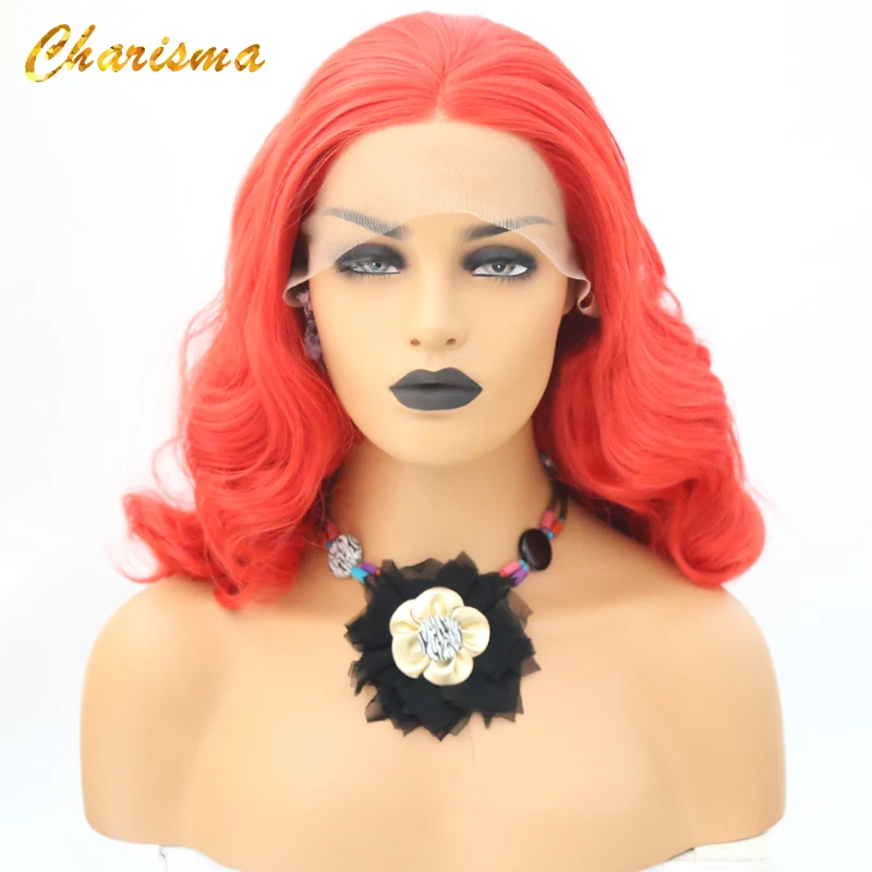 Парики из синтетического кружевного фронта Charisma Body Wave с естественной линией