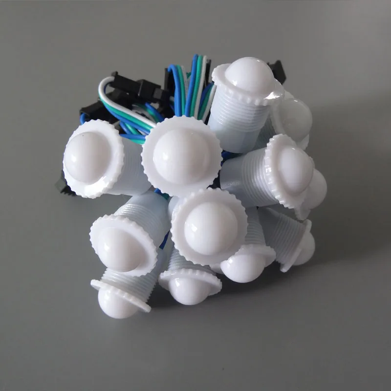 WS2813 Доступный диаметр 16 мм DC5VRGB полноцветный светодиодный смарт-модуль 0 24 Вт