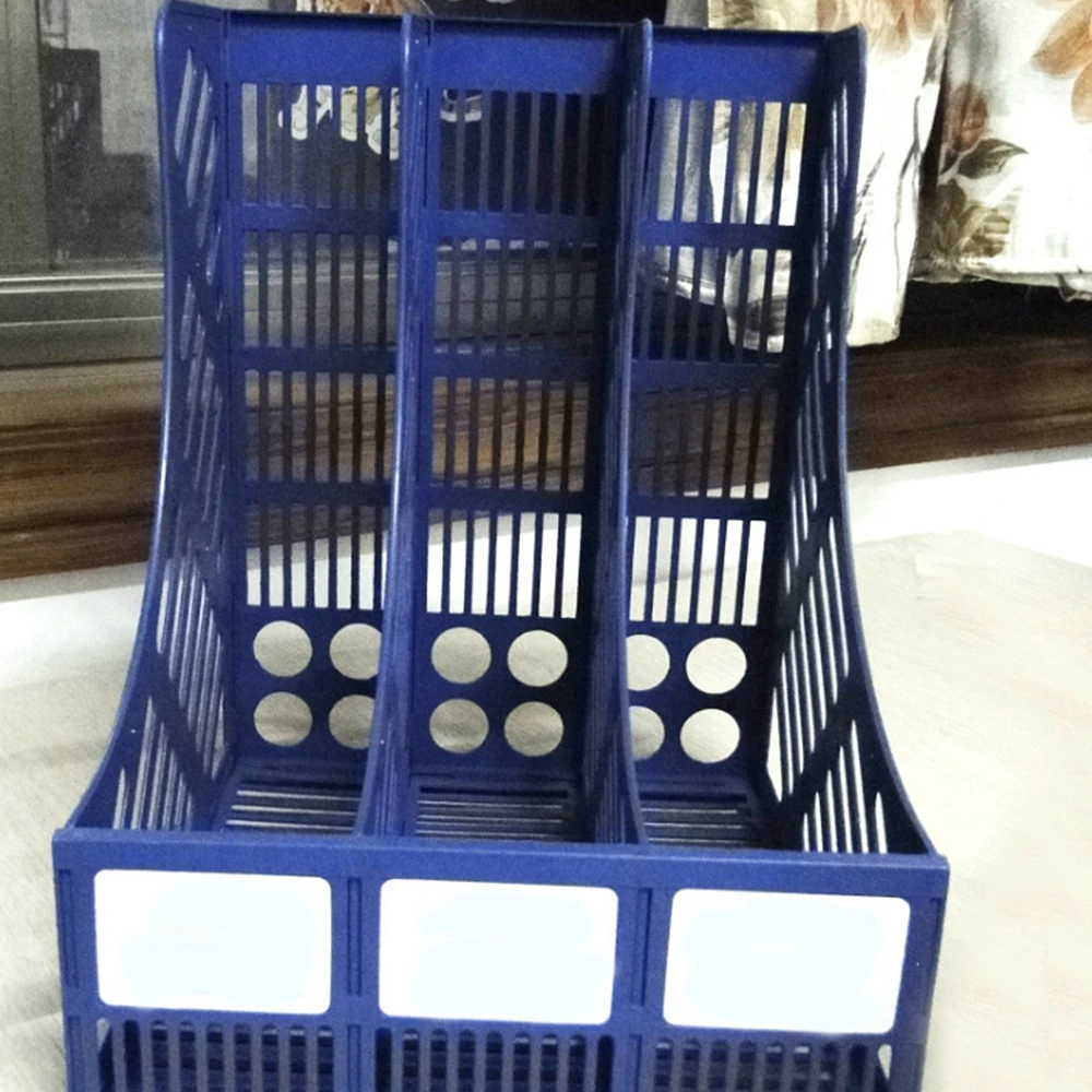 Сетчатая полка для хранения файлов подставка книг Настольная офисная железная