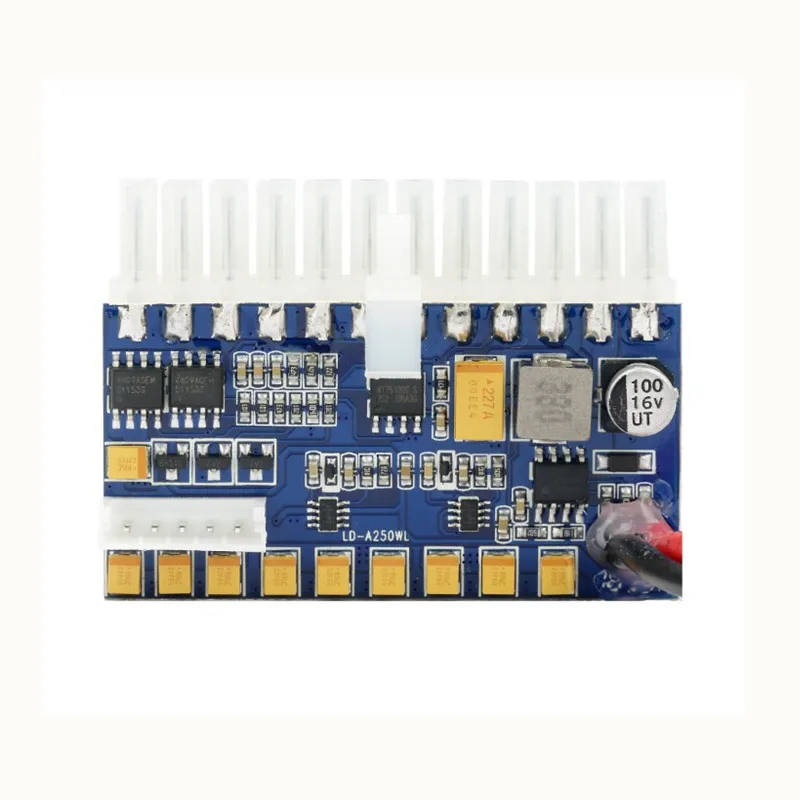 Блок питания для ПК 250 Вт блок 12 В 24Pin Pico PSU ATX автомобильный мини ITX постоянный ток в