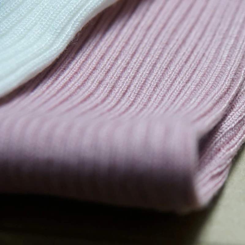 Женский свитер тонкий пуловер вязаная рубашка с высоким воротником и коротким