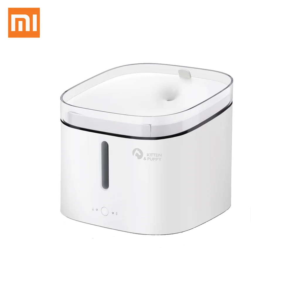 Оригинальный дозатор воды для домашних животных Xiaomi Mijia 2L кошек и собак кислород