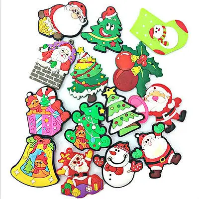 1 шт. милый Рождественский холодильник из ПВХ магнитный креативный мультяшный