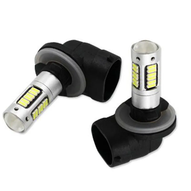 Экологически чистый безопасный абсолютно новый 2 шт H1/H27 (881) 30SMD 4014 светодиодный