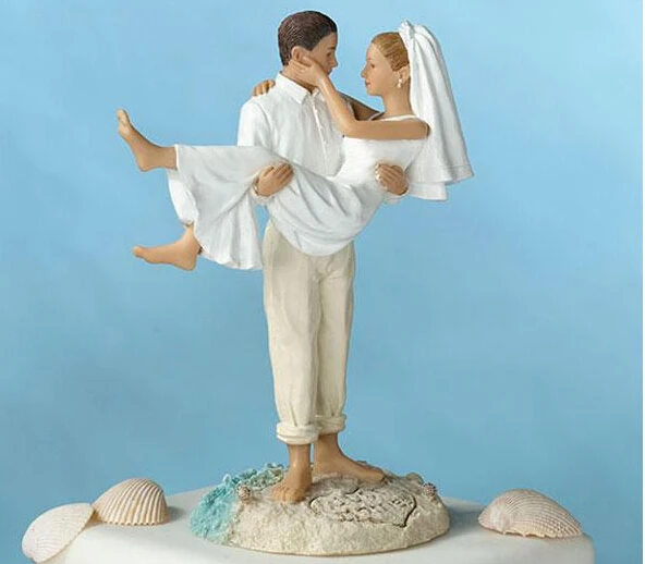 Недорогие украшения для свадебного торта искусственная фигурка фигурки подарок