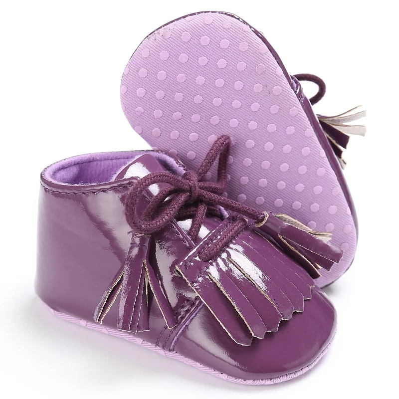 

Infantil Kids Boy Girl moccasins First Walkers Newborn Baby PU Leather Shoes