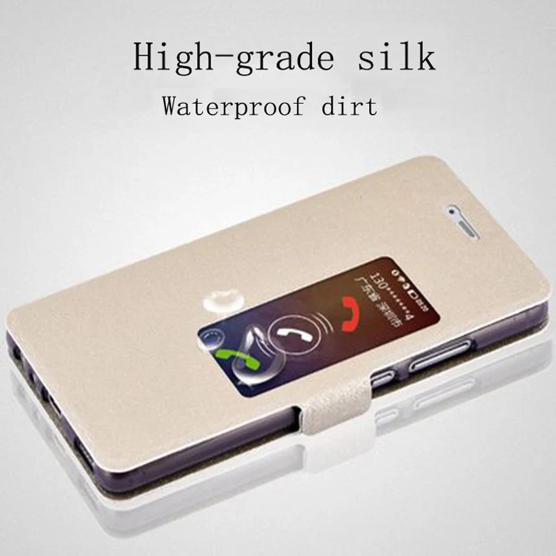 Luxury case For Huawei P10 phone Case cover Smart View Window PU Leather shell P 10 VTR-AL00 Flip back | Мобильные телефоны и