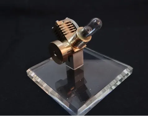 Новая миниатюрная кварцевая трубка клиновидного двигателя модели DIY игрушки