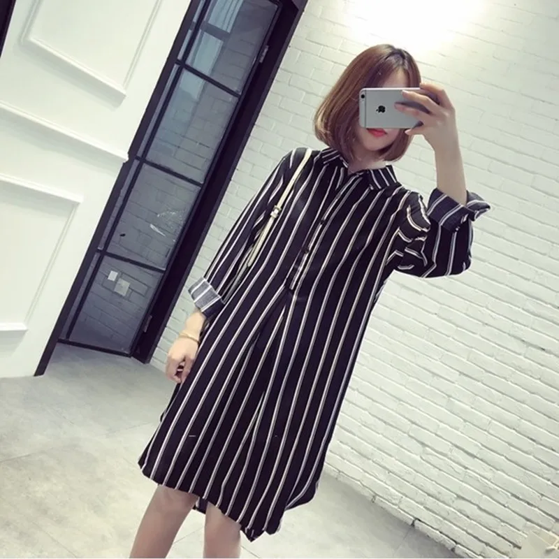 L-4XL рубашка для беременных; блузки для беременных; сезон весна-лето; большие размеры; рубашки для беременных; Верхняя одежда для беременных; Новинка