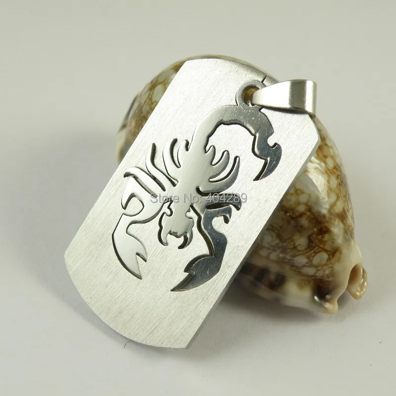 12 шт. кулон в виде скорпиона из нержавеющей стали|jewelry positions|jewelry making sterling silversteel chain