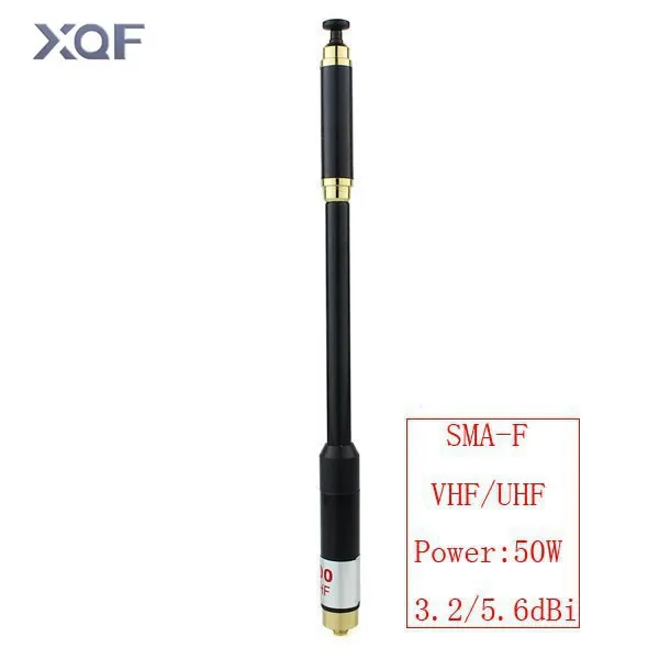Antenna AL-800 SMA-Female 144/430MHz High Gain Super High Quality Telescopic Antenna For PRYME Kenwood HYT BAOFENG WLKIE TALKIE