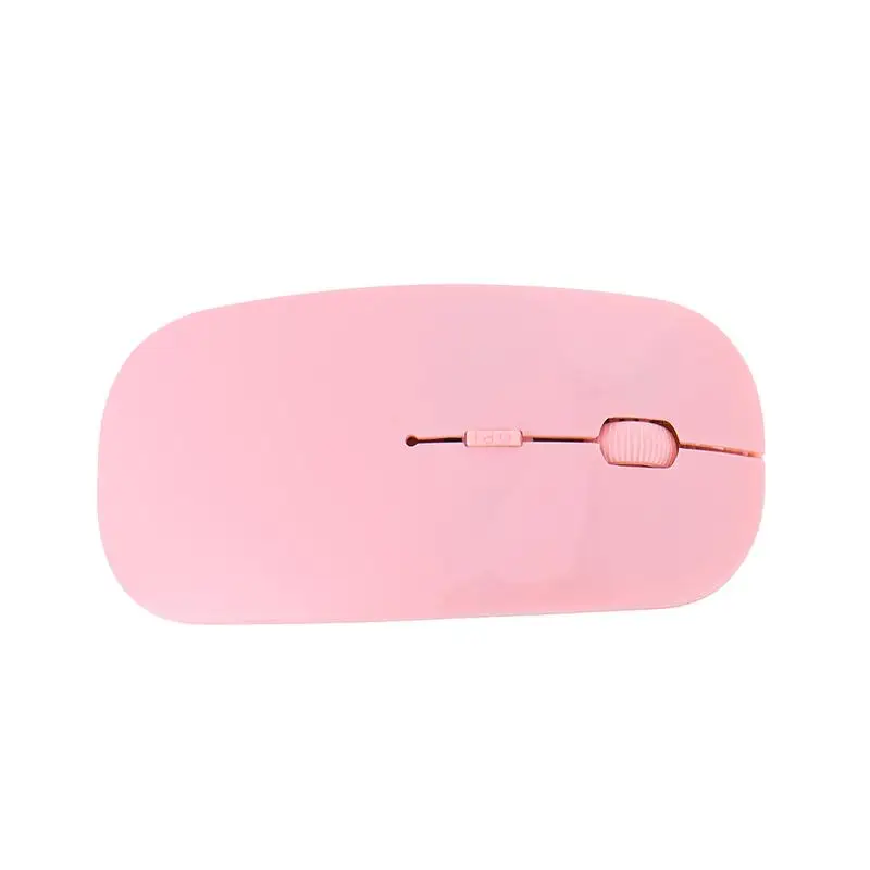 Pink 2402-2480 МГц 2,4 ГГц 0-10 м USB2.0 Мини Беспроводная оптическая игровая офисная мышь для ноутбука Настольный ПК весовой светильник цветной - Цвет: Pink