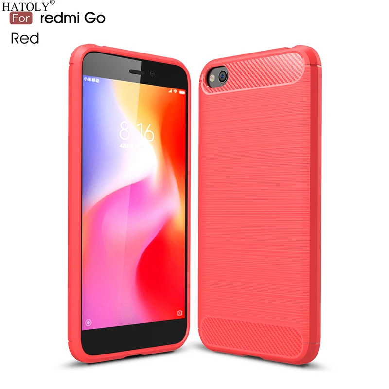 Чехол для Xiaomi Redmi Go силиконовый Ударопрочный Мягкий чехол телефона бампер |
